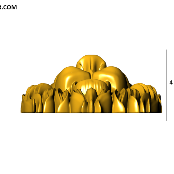 Lion Head Gold Logo Luxury 3d Cad File