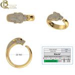 Panther Men's Ring 3D Ring Models STL Files