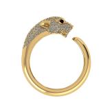 Panther Men's Ring 3D Ring Models STL Files